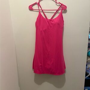 HALARA Hot Pink Strappy romper